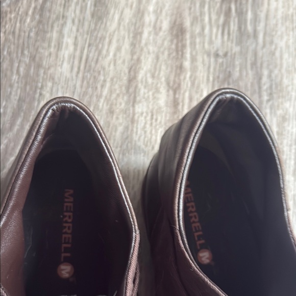 La Mer Women's Brown Leather Ankle Boots Casual Booties Size 9 - Picture 8 of 9